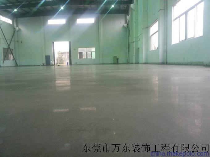 起灰地板施工后效果